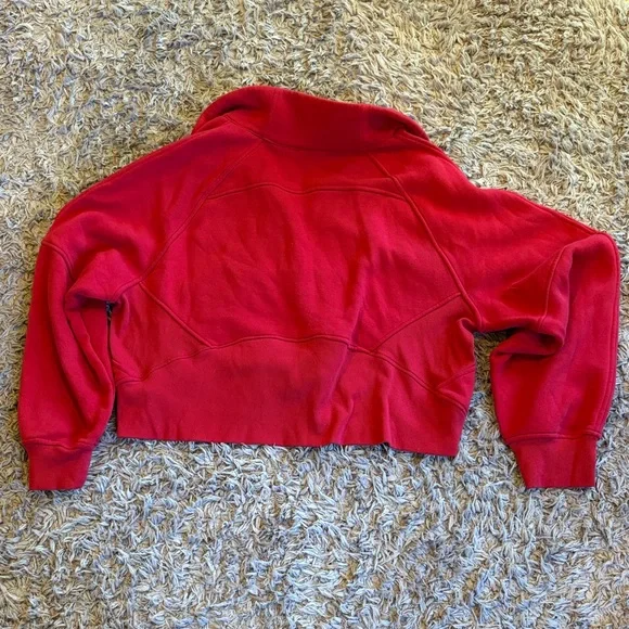 90 Degree By Reflex Pink Women's Quarter Zip - Picture 2 of 2